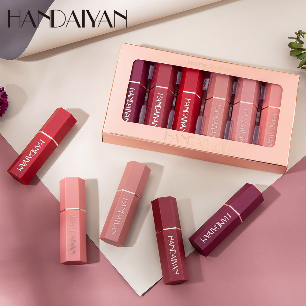 Matte Matte Lipstick Gift Box Set Non-stick Cup Lipstick Lipstick Matte Matte Lipstick Gift Box Set Non-stick Cup Lipstick Lipstick